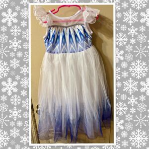 Frozen Elsa-style Dress for Kids ~ Size 4T ~ Princess Costume, Disney-Style